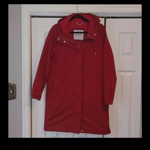 Selfhood Katrine hooded long line jacket